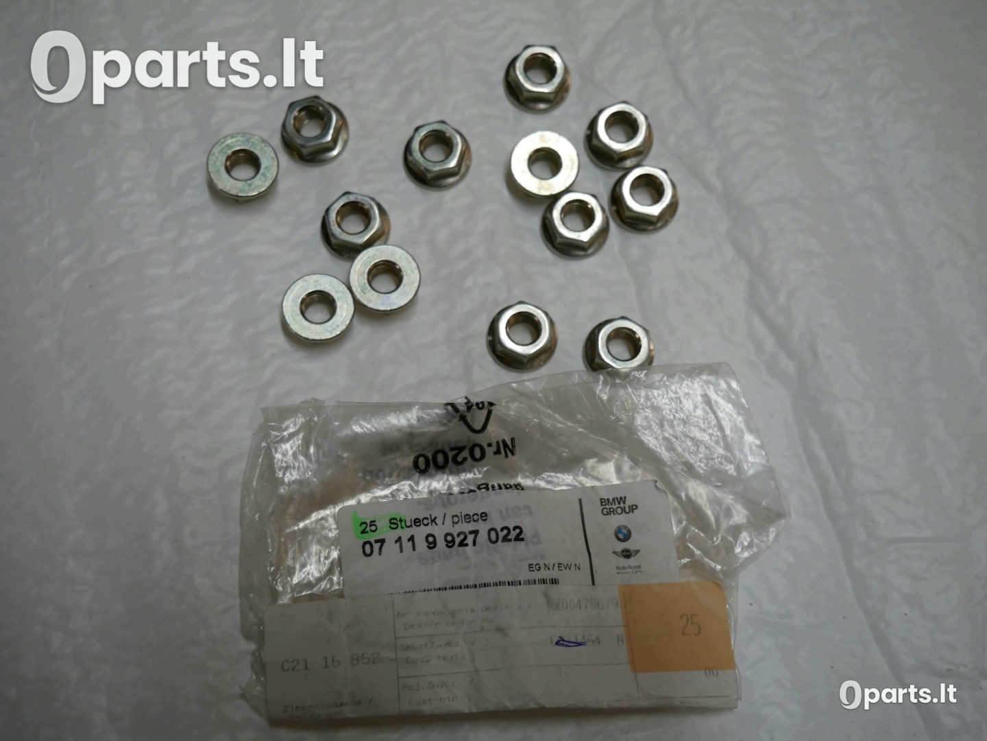 Veržlė BMW E21 E24 E30 E34 E36 E39 E46 E65 07119927022 9927022