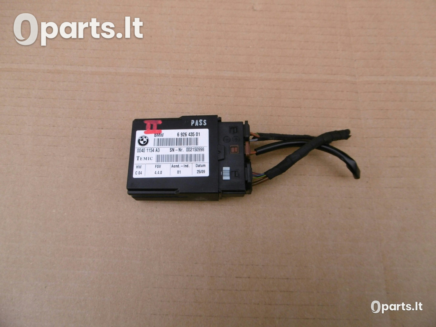 Sėdynės valdymo blokas BMW e70 e81 e82 e84 e87 e88 e89 e90 e91 e92 61356926435