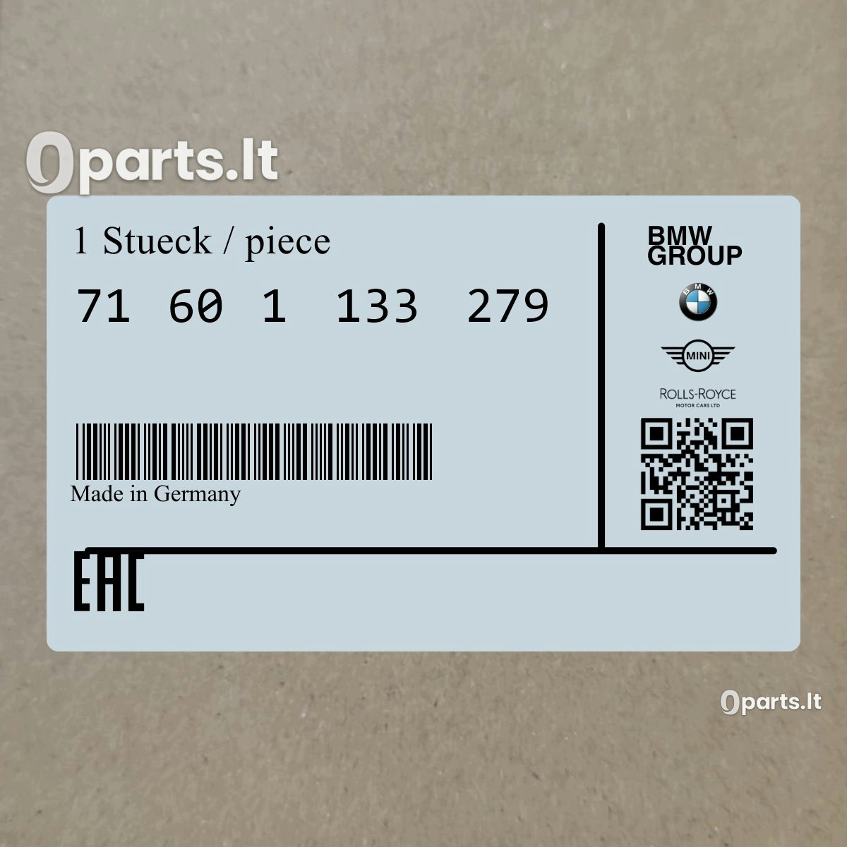 Dangtelis BMW 1 E81 E82 E87 E87 LCI E88 5 E34 E39 7 E32 E38 E65 E66 X1 E84 1133279