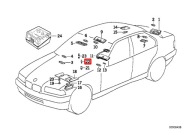 Lemputė BMW 3 E21 E30 E36 5 E12 E28 E34 6 E24 7 E23 E32 E38 8 E31 X3 E83 63217167000 – nuotrauka 1