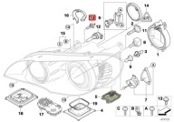 Lemputė BMW 3 E21 E30 E36 5 E12 E28 E34 6 E24 7 E23 E32 E38 8 E31 X5 E53 63217160777 – nuotrauka 1