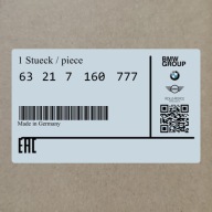 Lemputė BMW 3 E21 E30 E36 5 E12 E28 E34 6 E24 7 E23 E32 E38 8 E31 X5 E53 63217160777 – nuotrauka 2