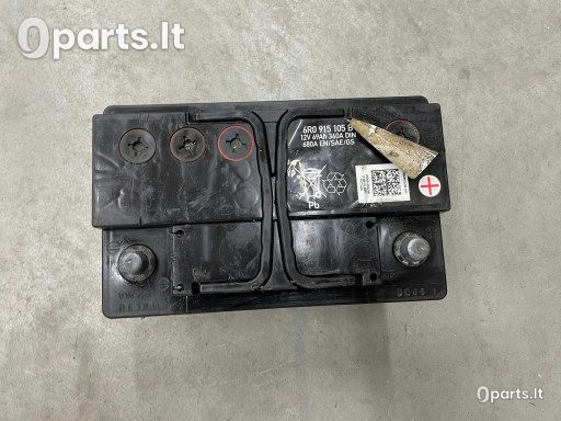 Akumuliatorius, užpildytas ir įkrautas Audi · 6R0915105B