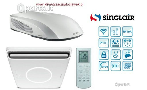 Ventiliacija Sinclair ASV-25BS 2,6