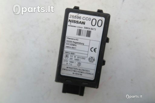 Beraktio patekimo valdymo blokas Nissan · 28596CC000