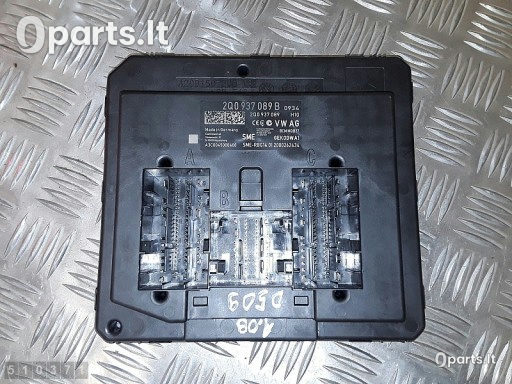 Komforto sistemos, šliuzo (Gateway) ir borto maitinimo valdymo blokas (BCM) Skod · 2Q0937089B