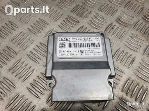 Kombinuotas pagreičio ir posūkio greičio jutiklis Audi A8 S8 D4 4H · 4H0907637K