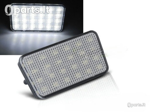 Numerio apšvietimo žibintėliai Jeep Wrangler · PRCH02