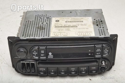 Magnetola Chrysler Intrepid CD P04858585AD