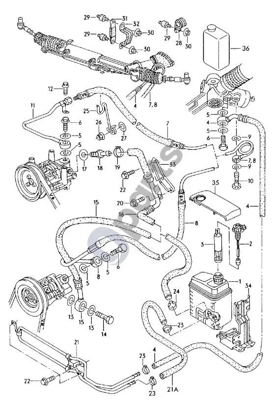 Audi A6 S6 C5 4B mova – schema