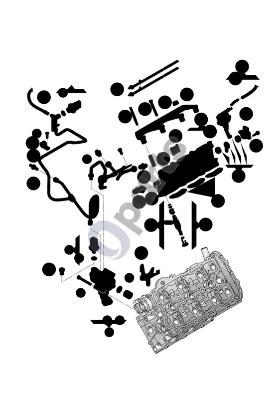Audi A6 S6 C6 4F degalų skirstytuvas (BKH) – schema