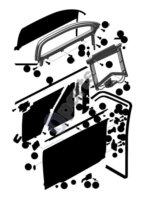 Audi A6 S6 C6 4F durys – schema