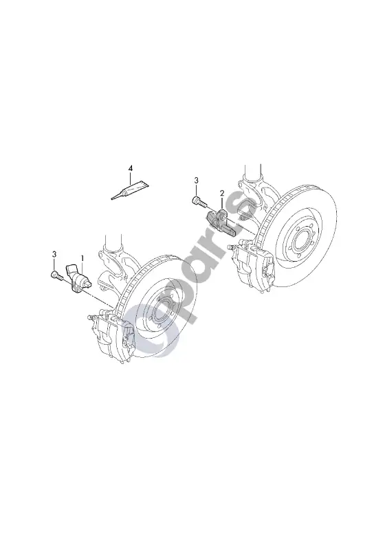 Audi Q2 - greičio jutiklis – schema
