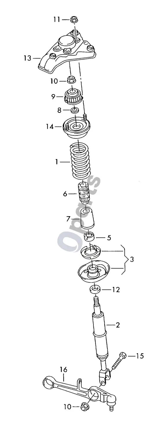 Audi RS6 C5 pakaba – schema