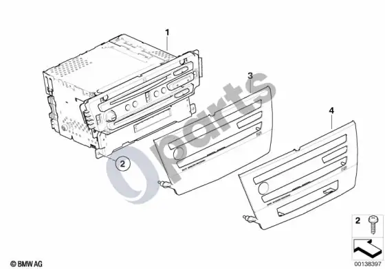 BMW 1 E81 E87 CCC CD; ... - 2008.09 – schema