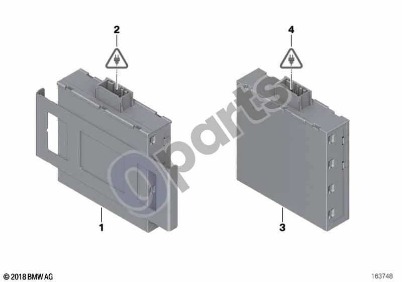 BMW 1 E81 E87 (2004–2011) DC/DC keitiklis schema – pozicija 04: Lizdo korpusas, nekoduotas