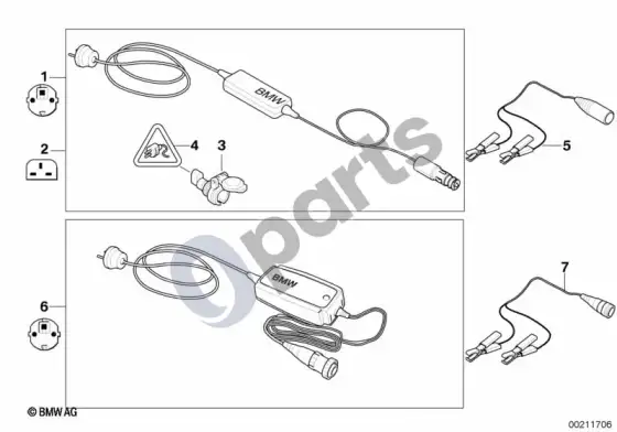 BMW 1 E81 E87 akumuliatoriaus kroviklis (E81 116D, E87 LCI 116D, E87 116I) – schema