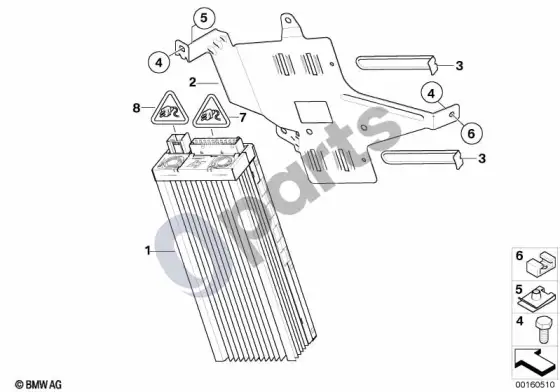 BMW 1 E81 E87 stiprintuvas hifi prof. / harman kardon – schema