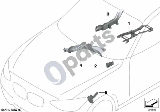 BMW 1 E81 E87 kabelio kreiptuvas (E81 116D) – schema