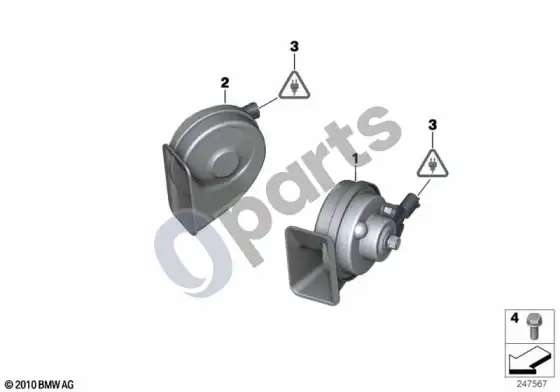 BMW 1 E81 E87 signalas (E87 116I) – schema
