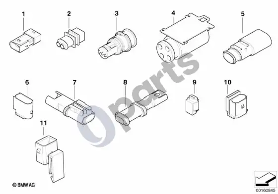 BMW 1 E81 E87 galinis dangtelis (E87 118D) – schema