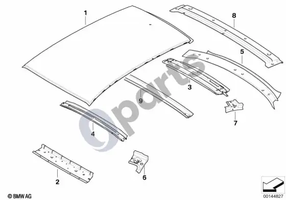 BMW 1 E81 E87 stogas (E87 LCI 116D, E87 116I) – schema