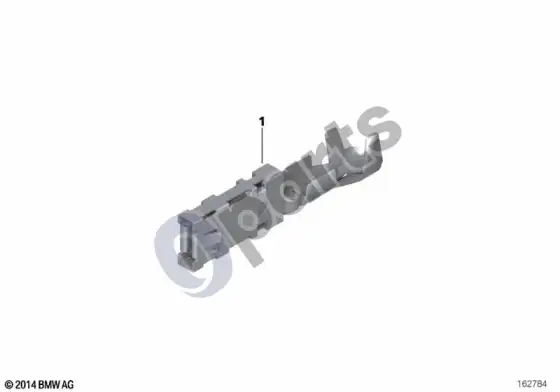 BMW 1 E81 E87 kontaktų sistema MAK8 – schema