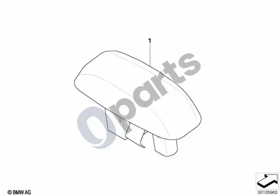 BMW 1 E81 E87 saulės šviesos jutiklis – schema