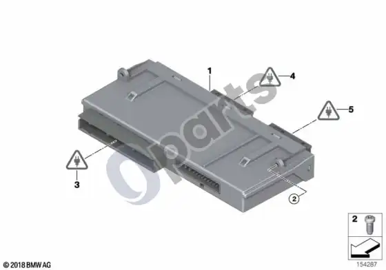 BMW 1 E81 E87 valdymo blokas junctionbox elektronik; ... - 2007.09 – schema