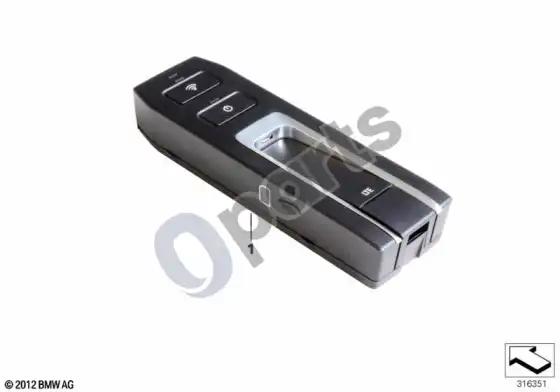 BMW 1 E82 E88 BMW car hotspot LTE – schema