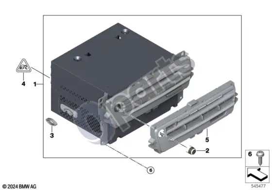 BMW 1 E82 E88 CIC – schema