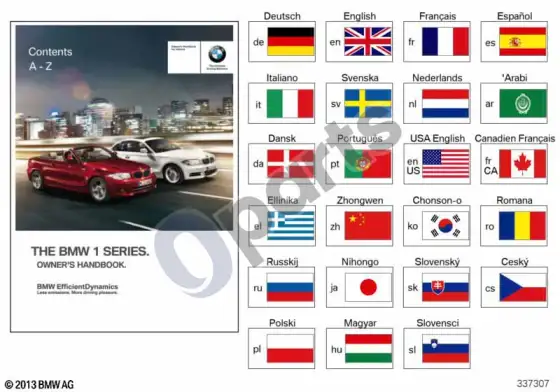BMW 1 E82 E88 eksploatavimo instrukcija E82, E88 su idrive; 2008.09 - ... – schema