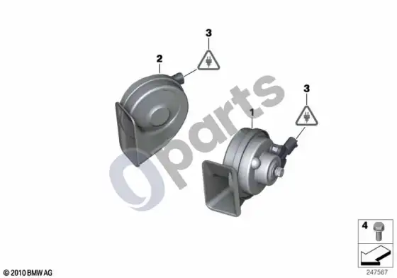 BMW 1 E82 E88 signalas – schema