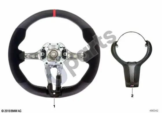BMW 2 F46 m performance dalys – schema