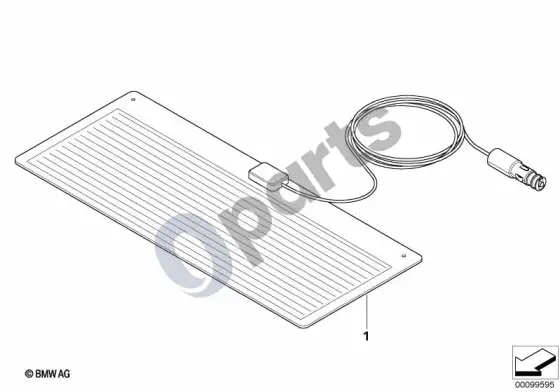 BMW 3 E36 akumuliatoriaus kroviklis – schema