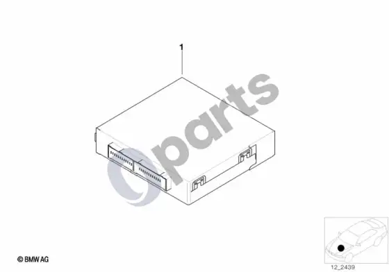 BMW 3 E36 CNG valdymo blokas; 1996.05 - ... – schema