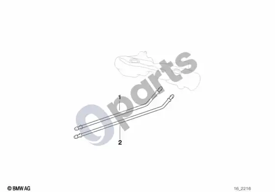 BMW 3 E36 degalų vamzdis; ... - 1994.09 – schema