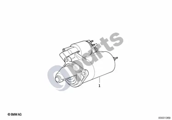 BMW 3 E36 starteris (E36 316I, E36 318ISM42, E36 320IM50, E36 325I, E36 320IM52, E36 323I, E36 328I, E36 318I, E36 318IM43, E36 316IM40, E36 316IM43, E36 320I, E36 323TI) – schema