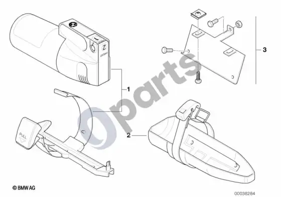 BMW 3 E36 gesintuvo milteliai – schema