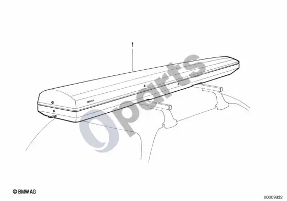 BMW 3 E36 slidžių dėžė – schema