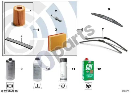 BMW 3 E46 aptarnavimas, variklio alyva / patikra – schema