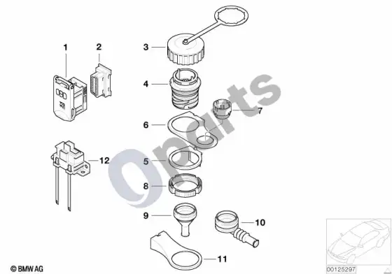 BMW 3 E46 diagnostikos jungtis – schema