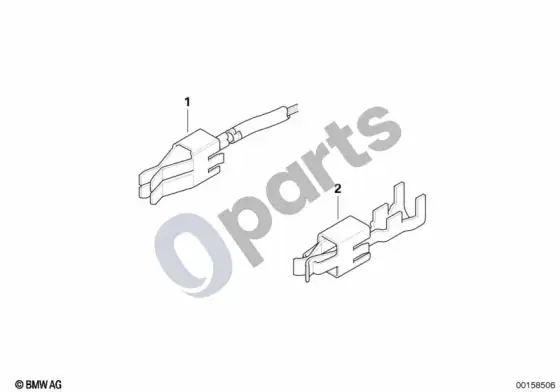 BMW 3 E46 kontaktų sistema: junior-power-timer – schema