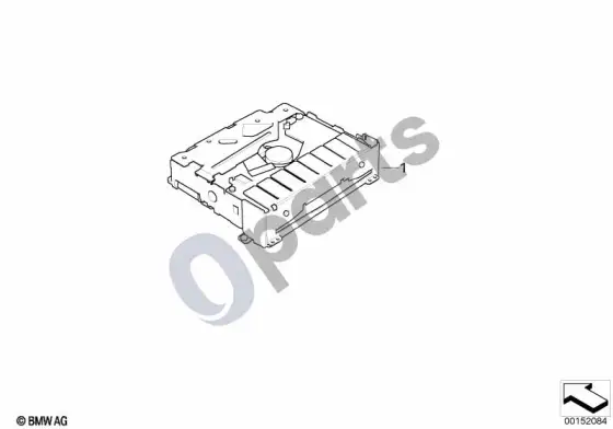 BMW 3 E46 navigacijos kompiuterio diskasukis – schema