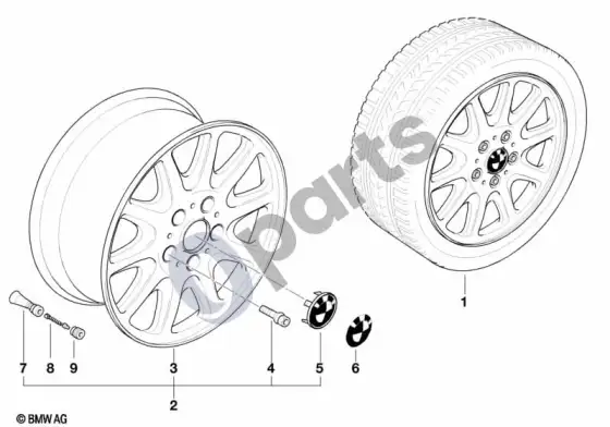 BMW 3 E46 classic-styling (styl.25) – schema