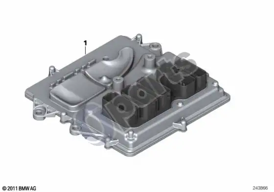 BMW 3 E90 E91 pagrindinis valdymo blokas DME / MEVD 1726; 2012.03 - ... – schema