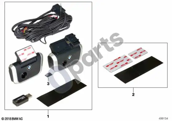 BMW 3 E90 E91 BMW advanced car eye 2.0 – schema