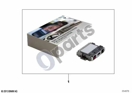 BMW 3 E90 E91 BMW antenos stiprintuvas, mobiliesiems telefonams – schema