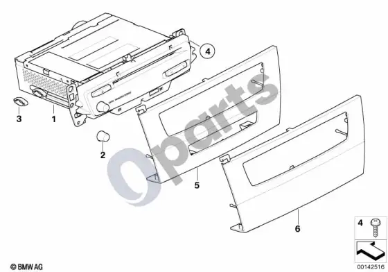 BMW 3 E90 E91 m garso sistemos valdymo blokas; ... - 2009.09 – schema
