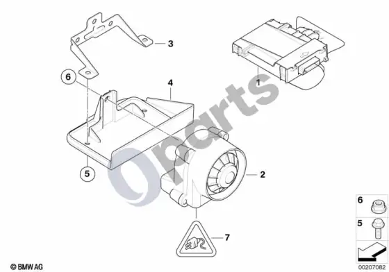 BMW 3 E90 E91 signalizacija (E90 LCI 316DN47, E90 316IN43) – schema